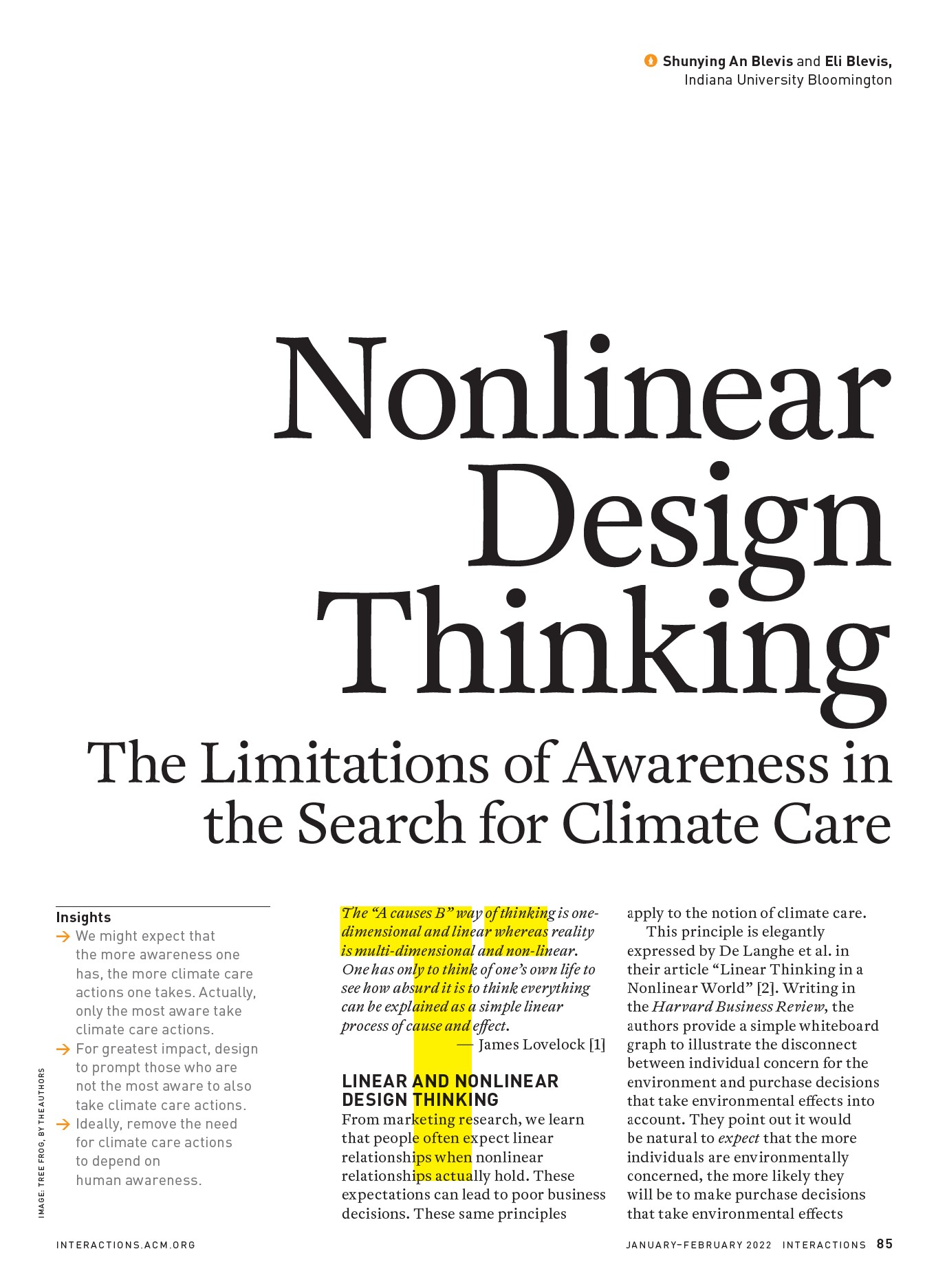 Non-Linear Design Thinking